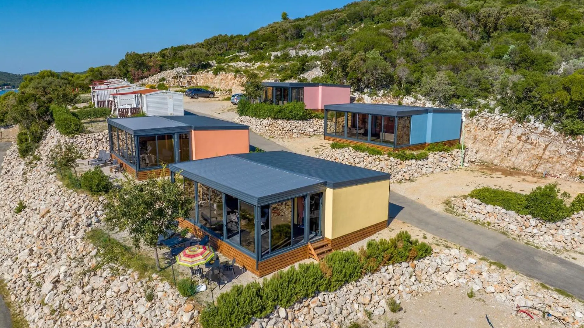 Kasthouse Yellow By Vellaris, Luxury Mobile Home 0*, Mali Losinj Croatia